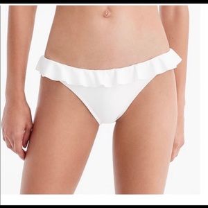 White J Crew bikini bottom